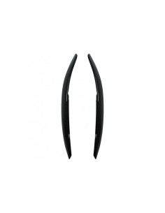 Fari Sopracciglia per VW Polo 6R 6C (09-17) Piano Nero 2