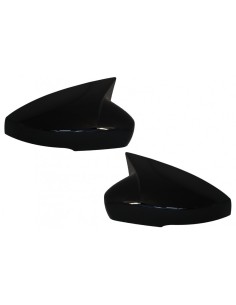 Copri specchietto per VW Polo 6R 6C MK5 (09-17) Su! Hatchback (09.16-19) Piano Nero