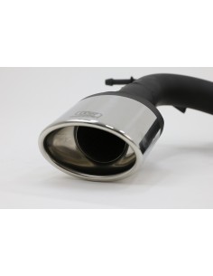 Impianto di scarico per VW Scirocco (08-14)Design 129-316-27 Doppia uscita Tubi di scarico singoli 2