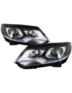 Fari LED DRL per VW Tiguan MK I Facelift (12-15) OEM Xenon Design