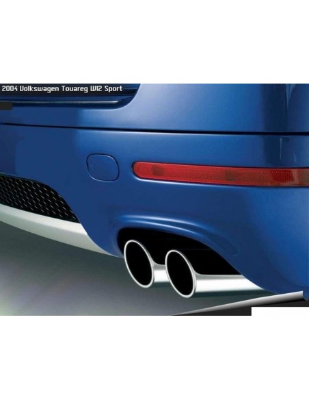 Tubi di scarico dell'acciaio inossidabile dello scarico doppio della marmitta per la progettazione di VW Touareg (02-10) W12