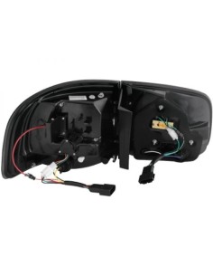 Fanali posteriori a LED per VW Touareg 02 - 10 Black Smoke 2