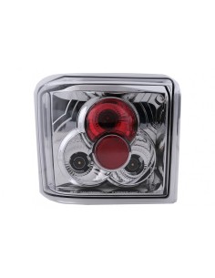 Fanali posteriori per VW T4 Transporter Caravelle Multivan (1990-03.03) Cromo 2
